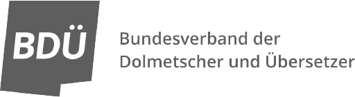 Mitglied im Bundesverband der Dolmetscher und Übersetzer